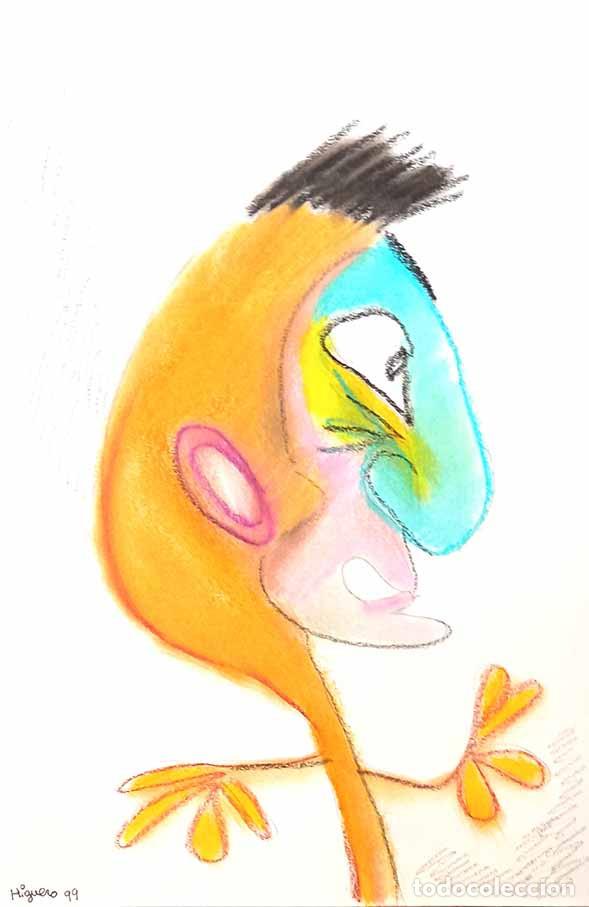 Arte: Dibujo titulado EXTRAVAGANTE, de Higuero-Arte Contempor&aacute;neo