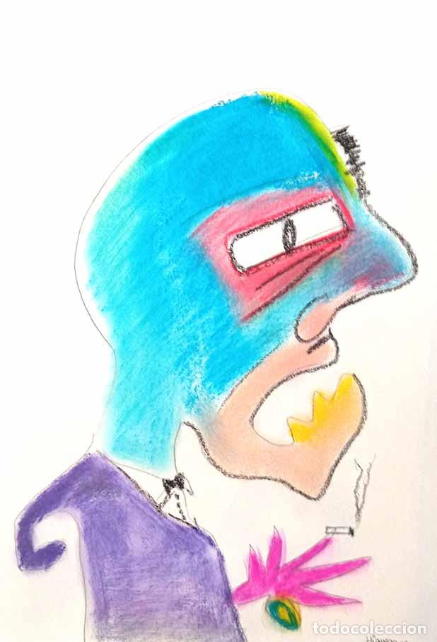 Arte: Dibujo EL MISTER, de Higuero-Arte Contempor&aacute;neo