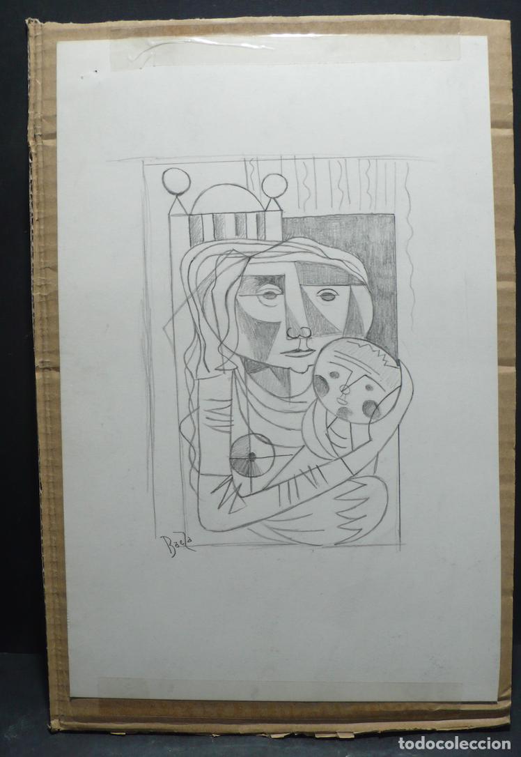 Arte: DIBUJO ORIGINAL A LAPICERO - Foto 1