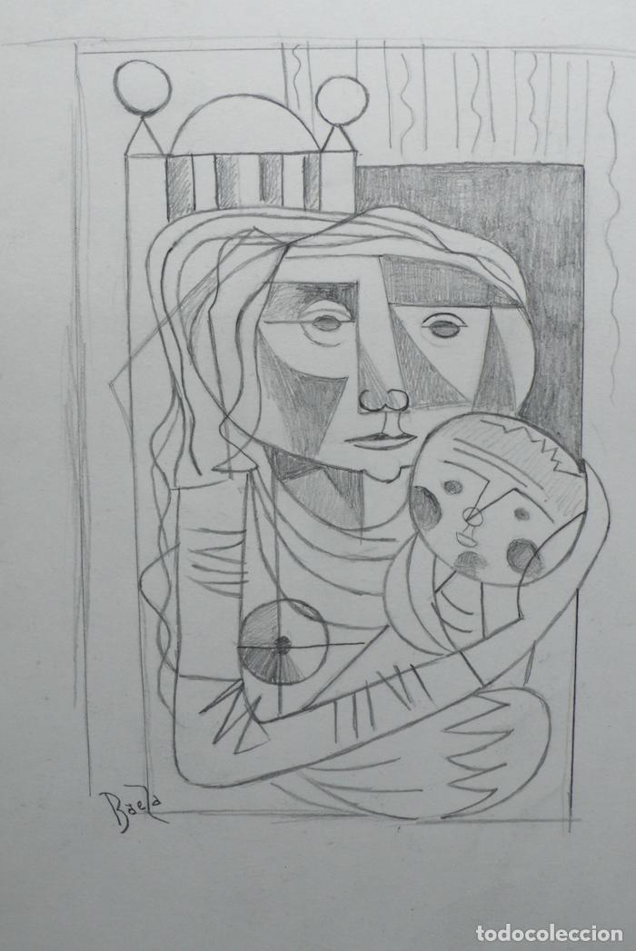 Arte: DIBUJO ORIGINAL A LAPICERO - Foto 2