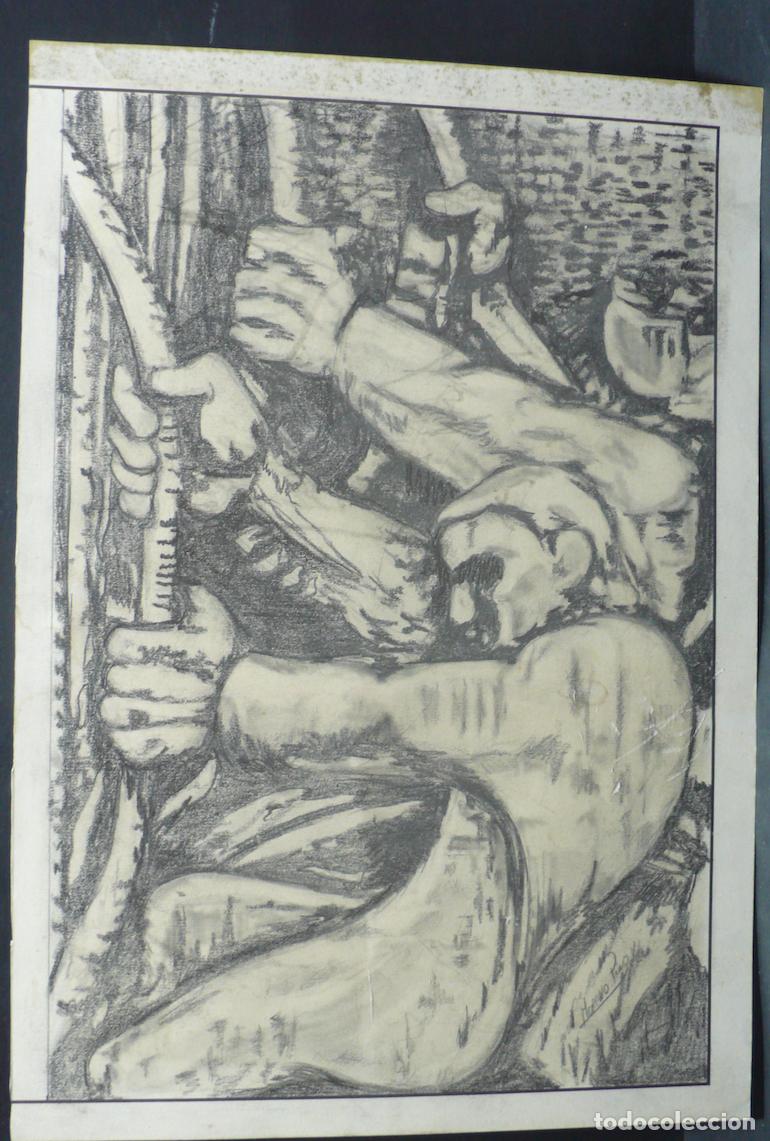 Arte: DIBUJO ORIGINAL A LAPICERO - Foto 1