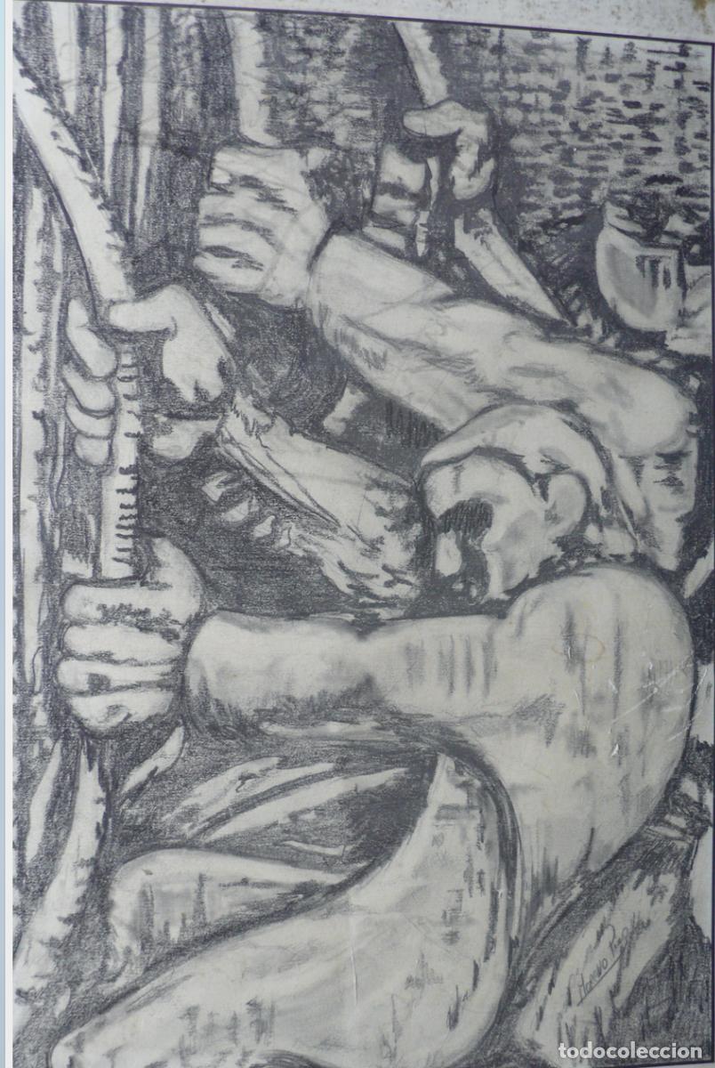 Arte: DIBUJO ORIGINAL A LAPICERO - Foto 2