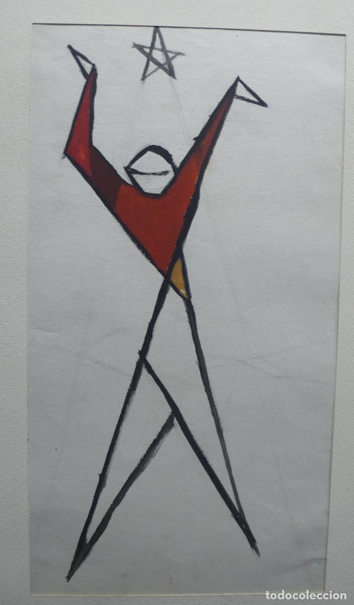 Arte: DIBUJO ORIGINAL A TEMPERAS - Foto 2