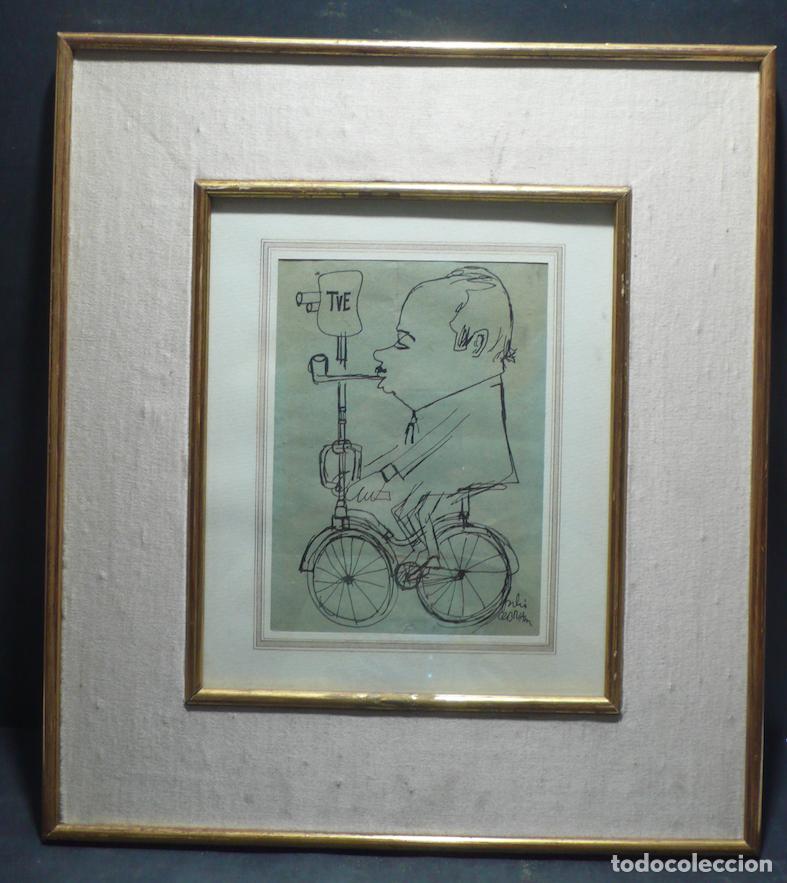 Arte: DIBUJO ORIGINAL A TINTA - Foto 1