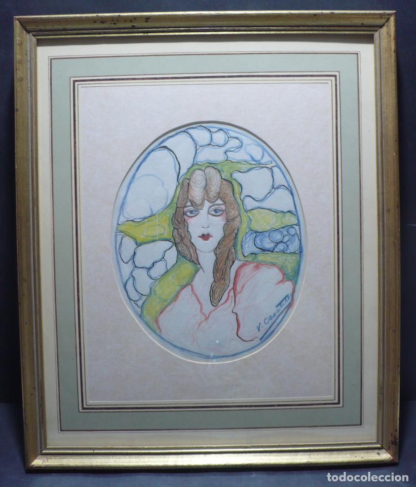 Arte: DIBUJO ORIGINAL A TINTA - Foto 1