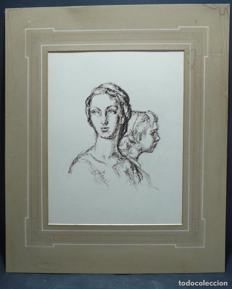 Arte: DIBUJO ORIGINAL A TINTA - Foto 1