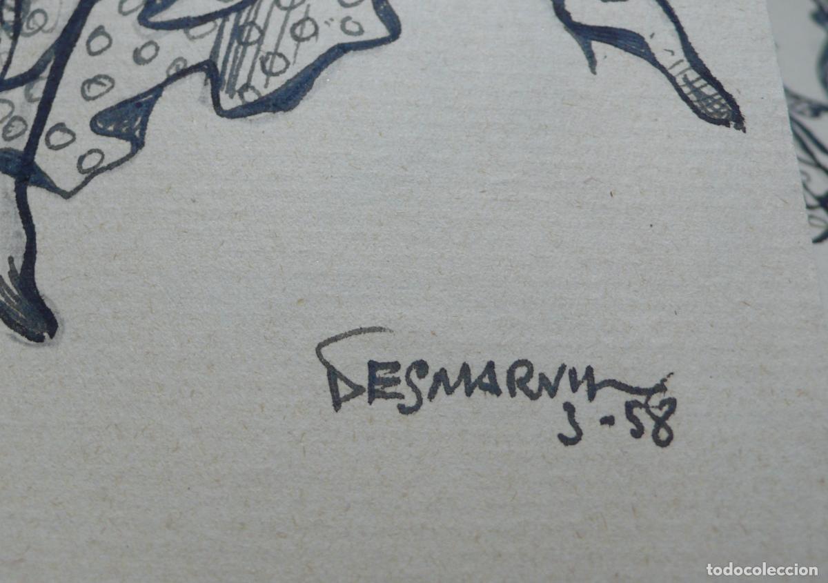 Arte: DIBUJO ORIGINAL A TINTA - Foto 4