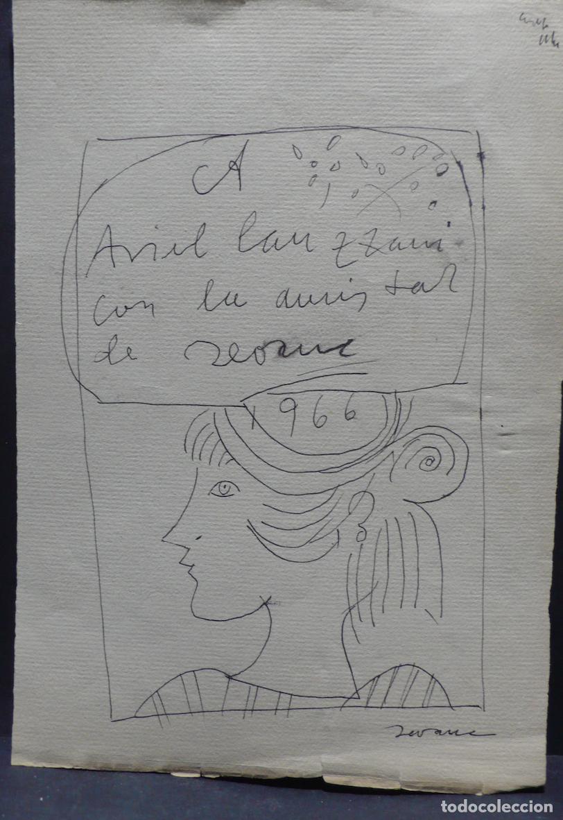 Arte: DIBUJO ORIGINAL A TINTA - Foto 1