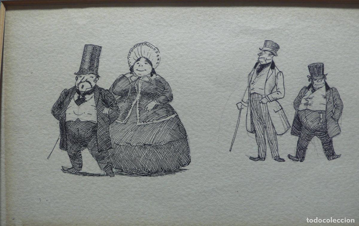 Arte: DIBUJO ORIGINAL A TINTA - Foto 2