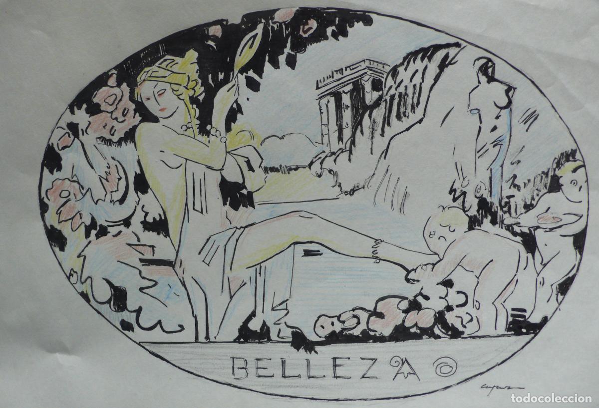 Arte: DIBUJO ORIGINAL A TINTA - Foto 2