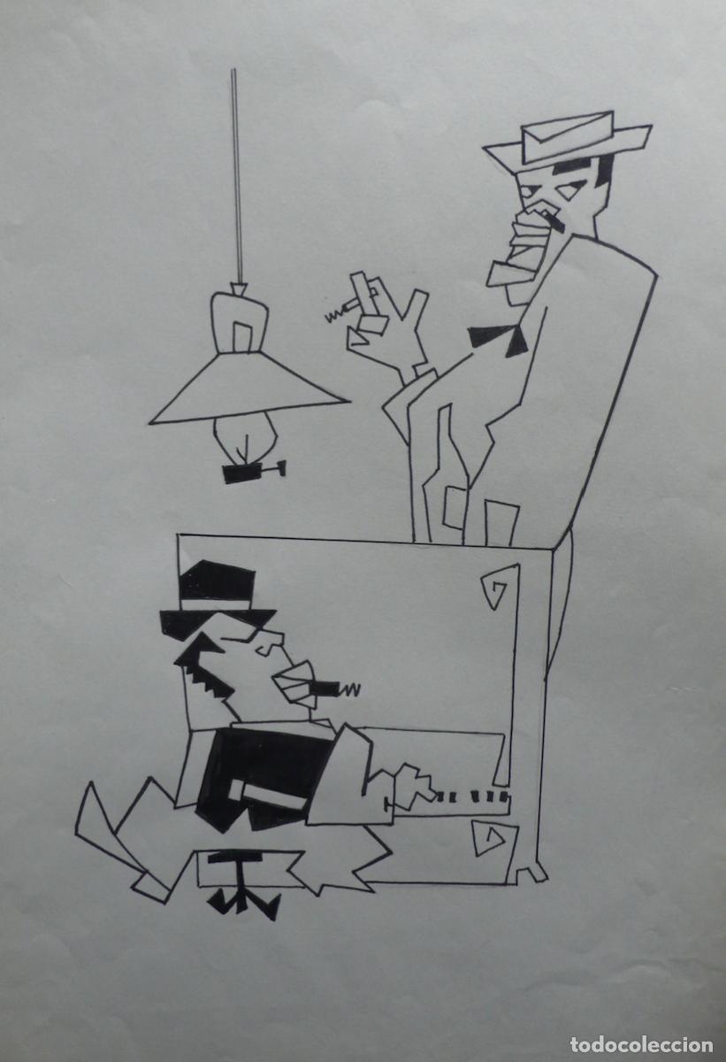 Arte: DIBUJO ORIGINAL A TINTA - Foto 3