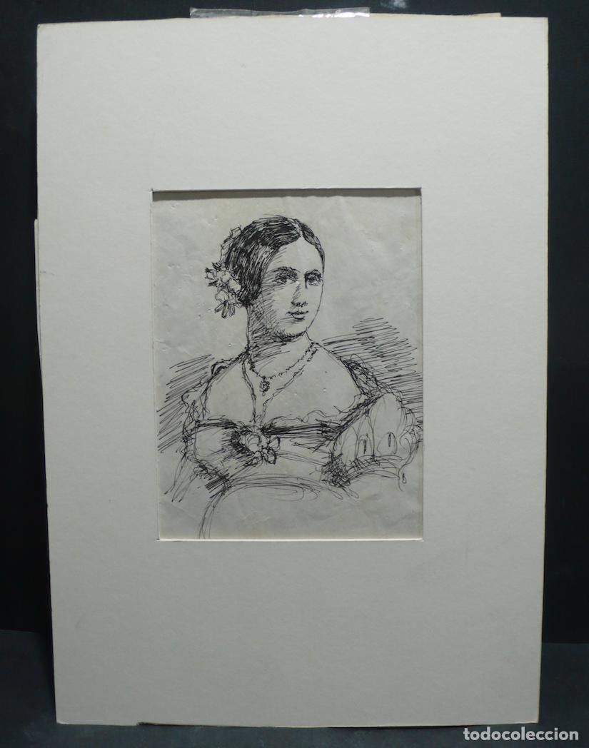 Arte: DIBUJO ORIGINAL A TINTA - Foto 1