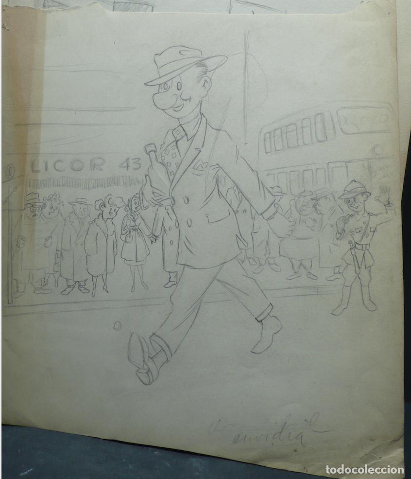 Arte: DIBUJO ORIGINAL A LAPICERO - Foto 3