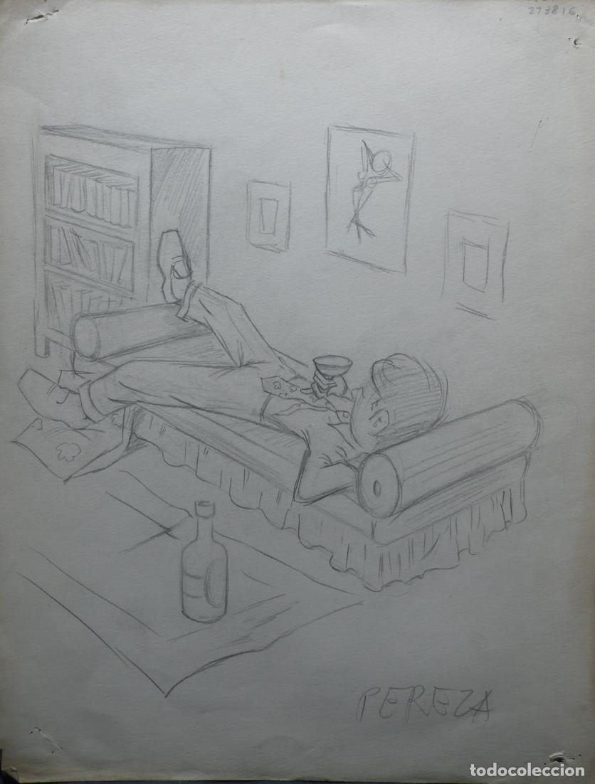 Arte: DIBUJO ORIGINAL A LAPICERO - Foto 4