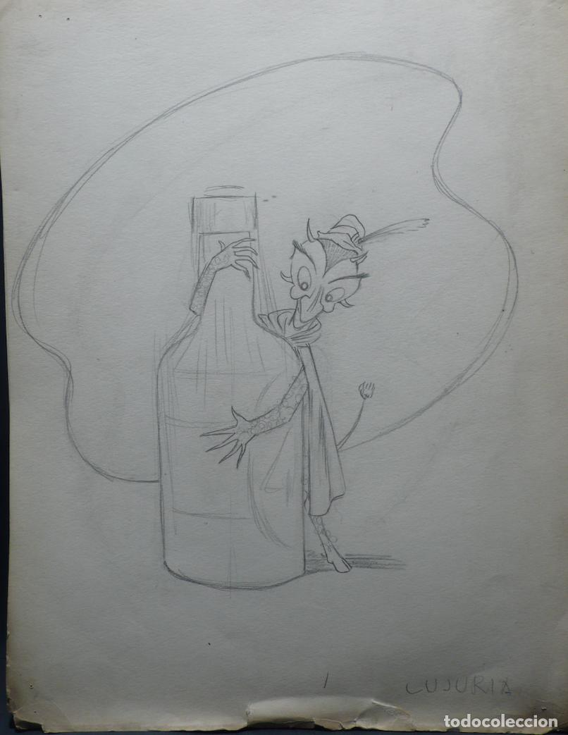 Arte: DIBUJO ORIGINAL A LAPICERO - Foto 6