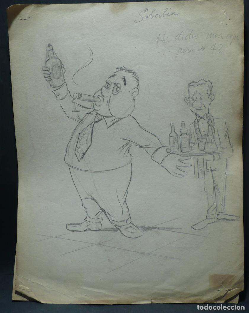 Arte: DIBUJO ORIGINAL A LAPICERO - Foto 7