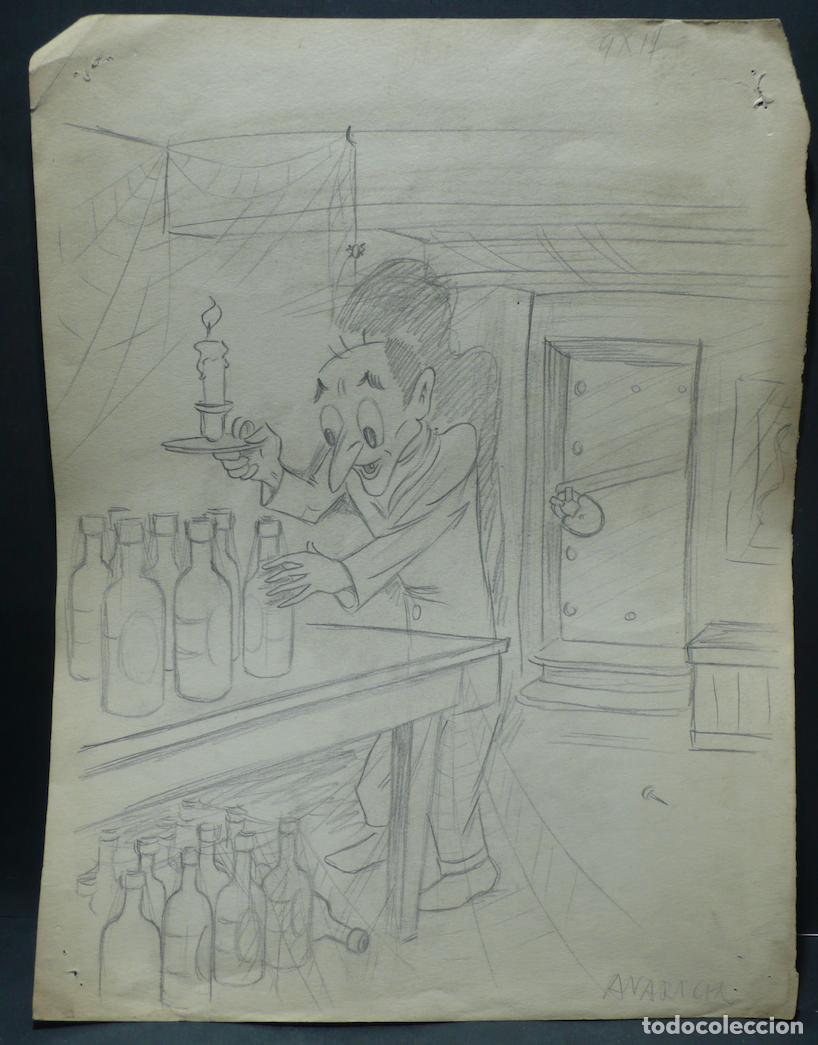 Arte: DIBUJO ORIGINAL A LAPICERO - Foto 8