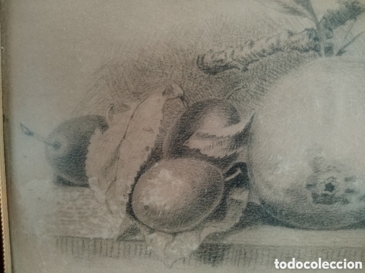 Arte: Precioso bodeg&oacute;n siglo XIX. - Foto 4
