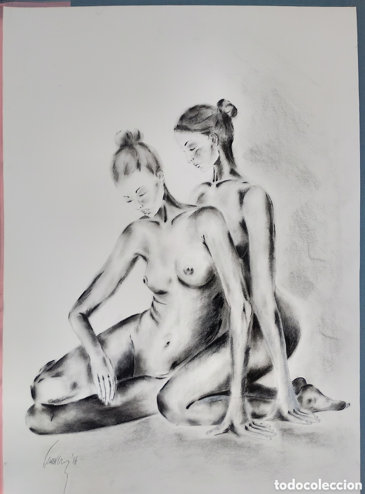 Arte: Carboncillo sobre papel - Foto 1