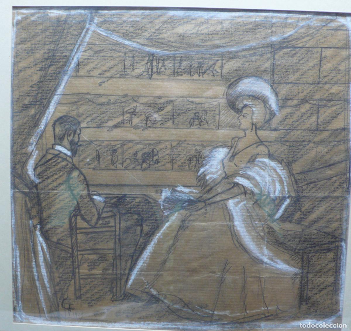 Arte: DIBUJO ORIGINAL A LAPICERO - Foto 2