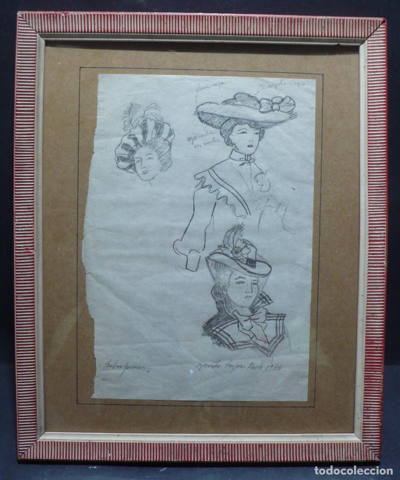 Arte: DIBUJO ORIGINAL A LAPICERO - Foto 1