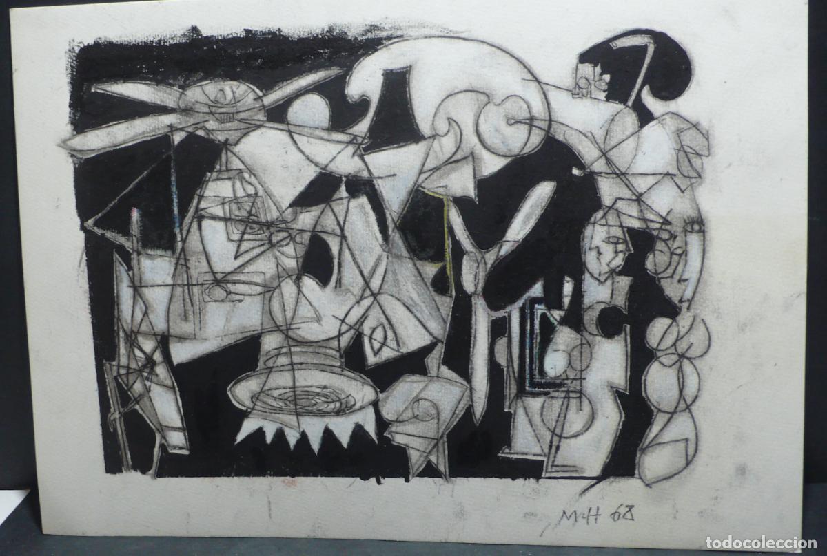 Arte: DIBUJO ORIGINAL A TINTA - Foto 2