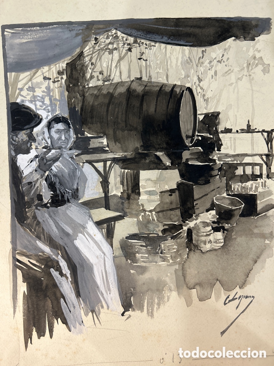Arte: Dibujo original Lezcano - Foto 2