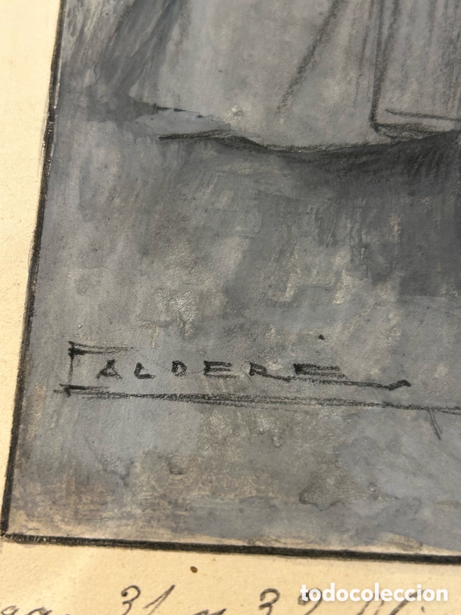 Arte: Dibujo original Calderer 100 - Foto 3