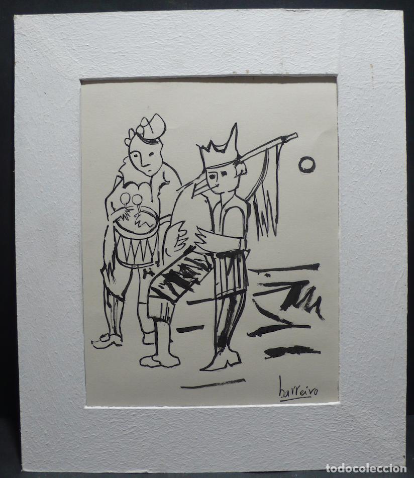Arte: DIBUJO ORIGINAL A TINTA - Foto 1