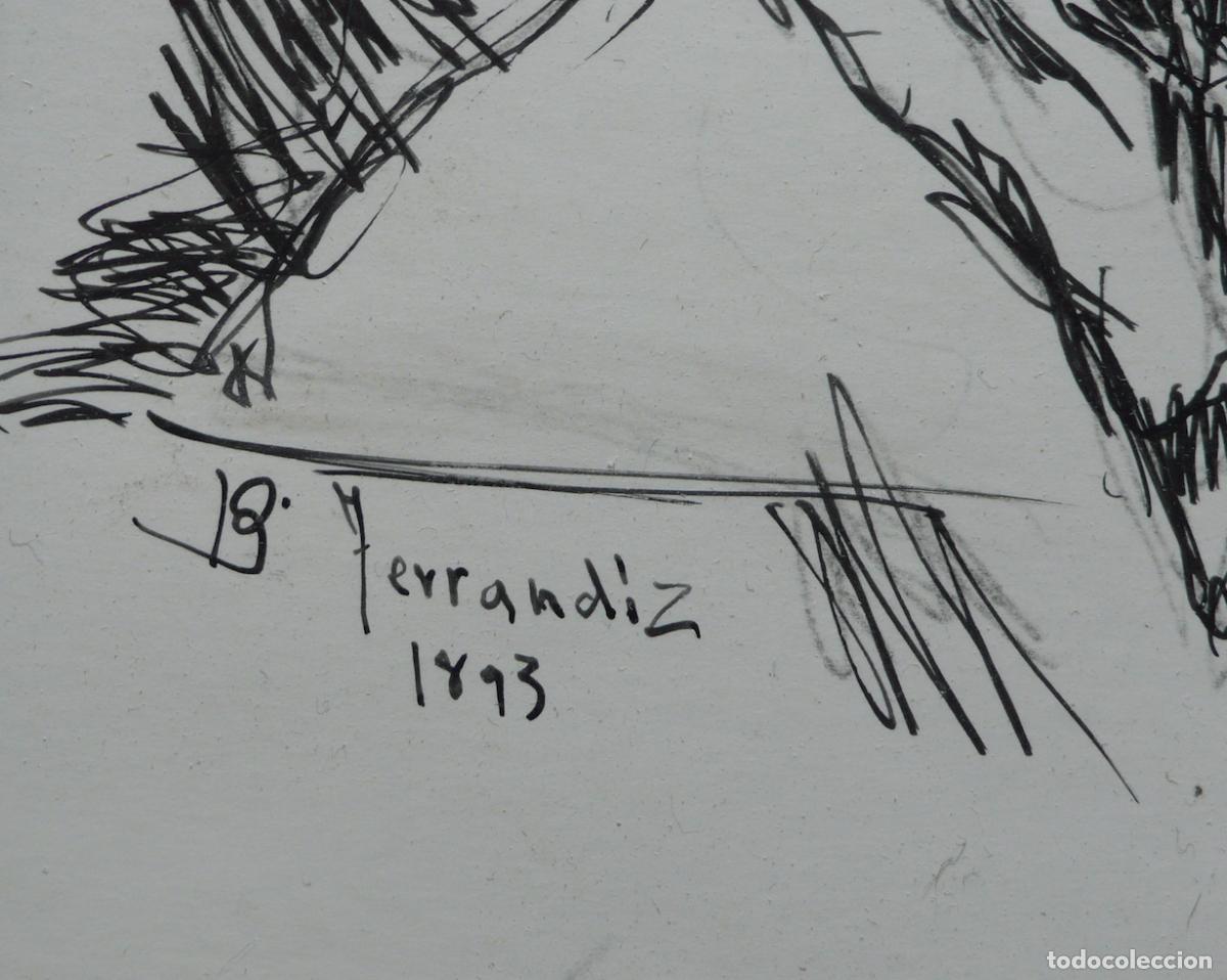 Arte: DIBUJO ORIGINAL A TINTA - Foto 4