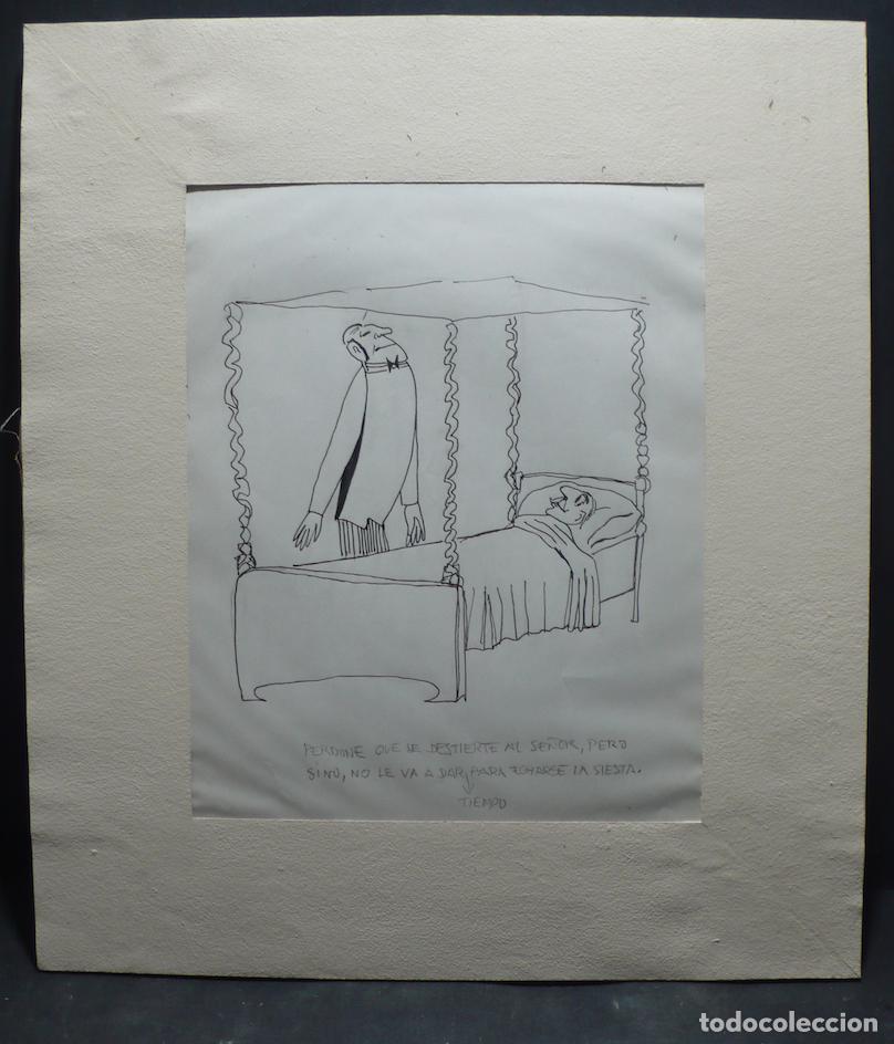 Arte: DIBUJO ORIGINAL A TINTA - Foto 1