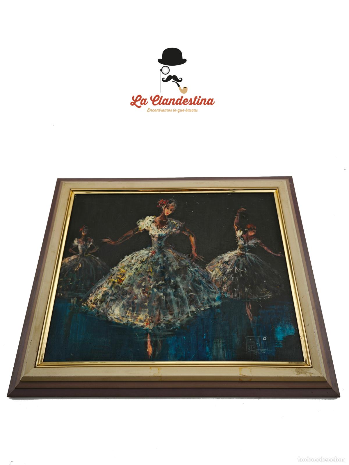 Art: Dibujo original moda. Modelo con vestido de &eacute;poca. 24x16 cm. Siglo XX. Firmado y dedicado. Bali.