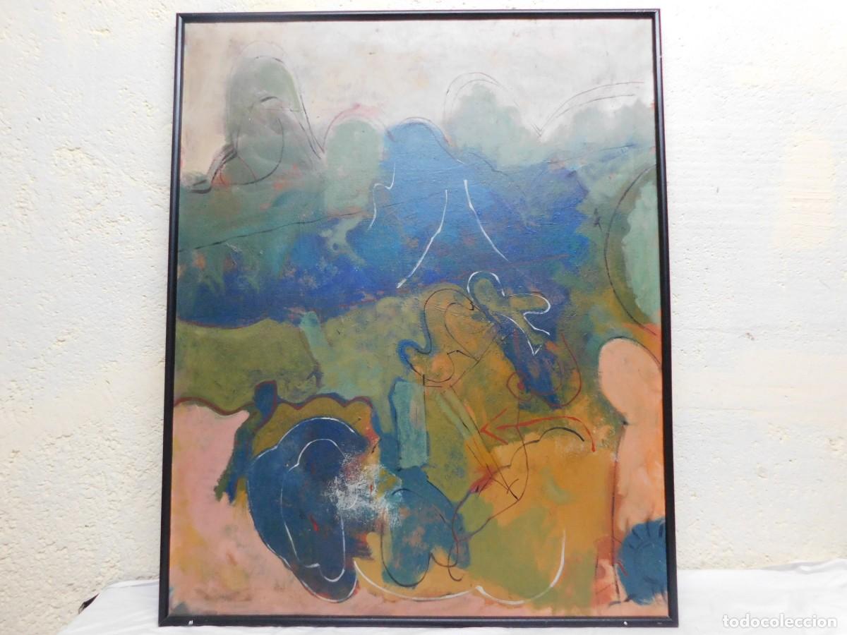 Arte: &Oacute;LEO SOBRE TELA ABSTRACTO - Foto 1