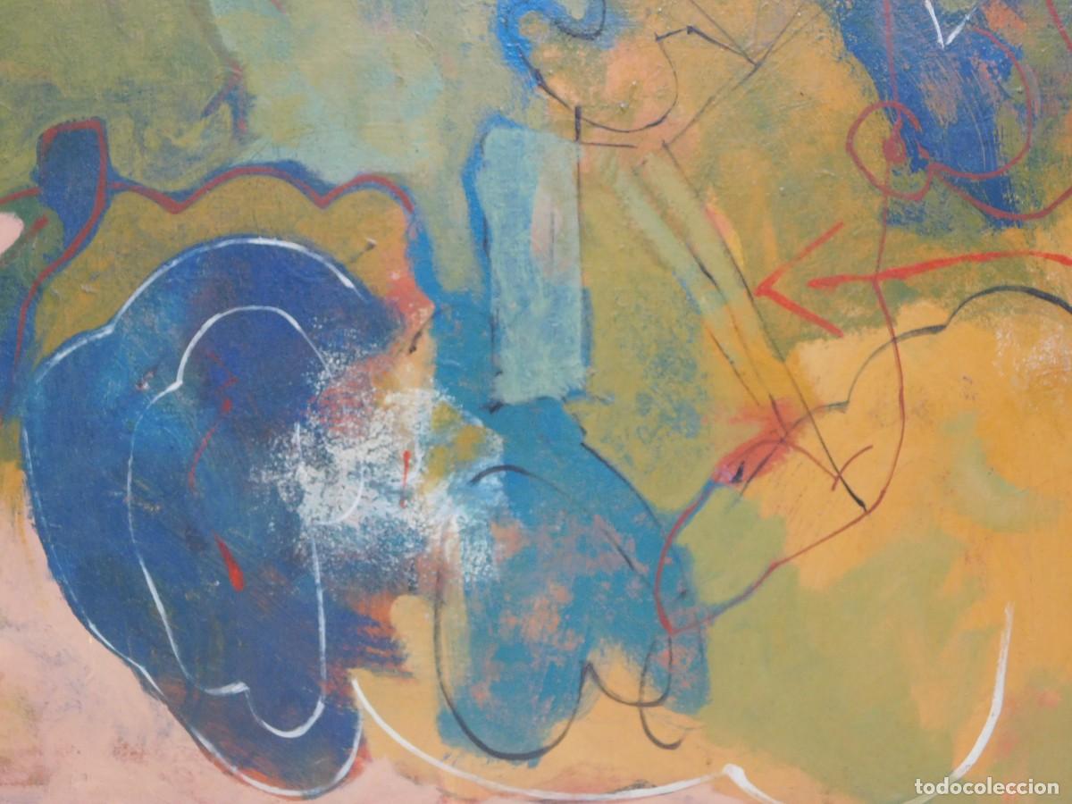 Arte: &Oacute;LEO SOBRE TELA ABSTRACTO - Foto 4