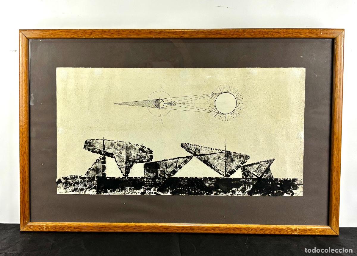 Kunst: DIBUJO- JOSEP MARIA SUBIRACHS 1964- SISTEMA SOLAR