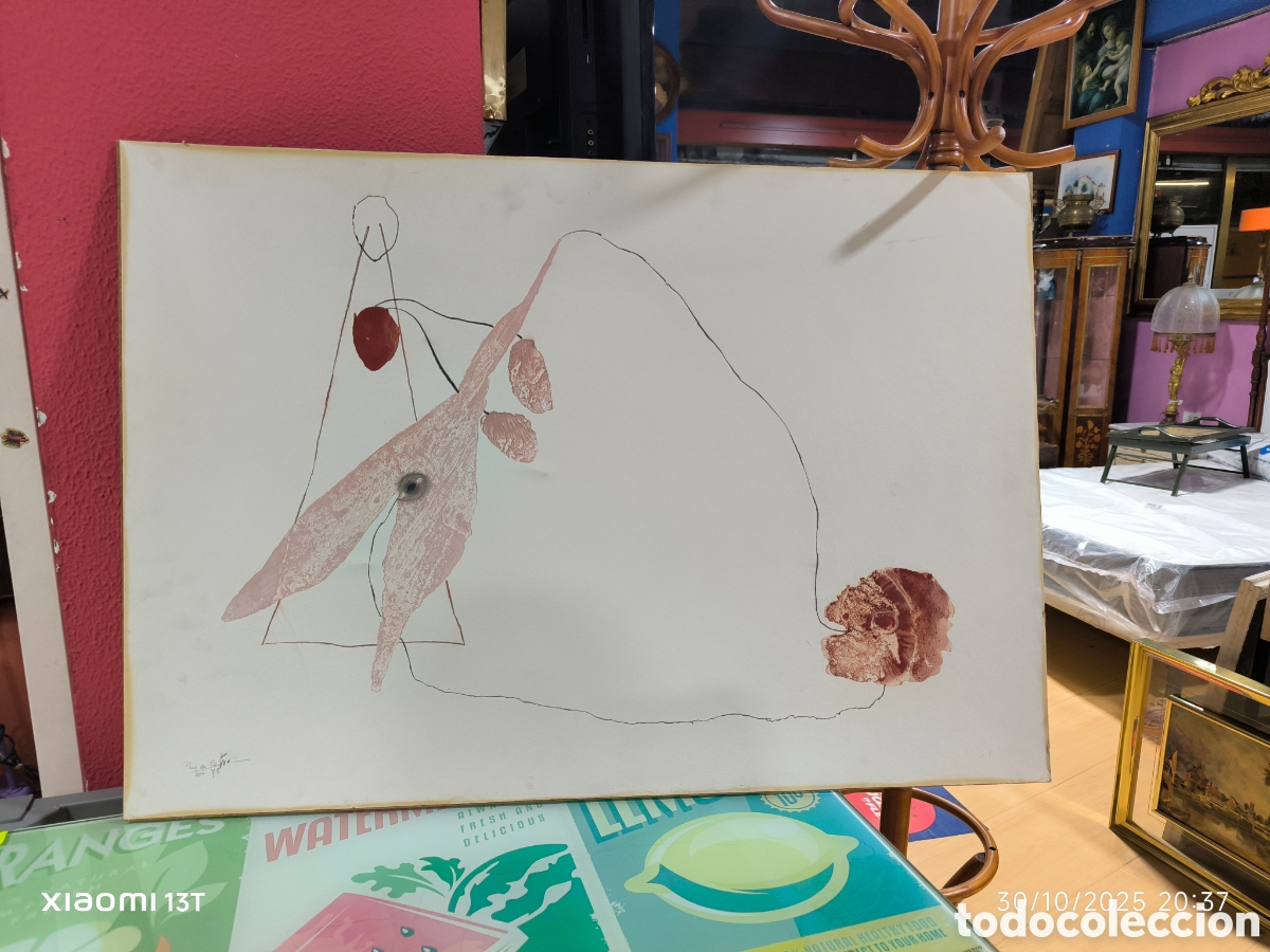 Arte: Dibujo firmado por autor