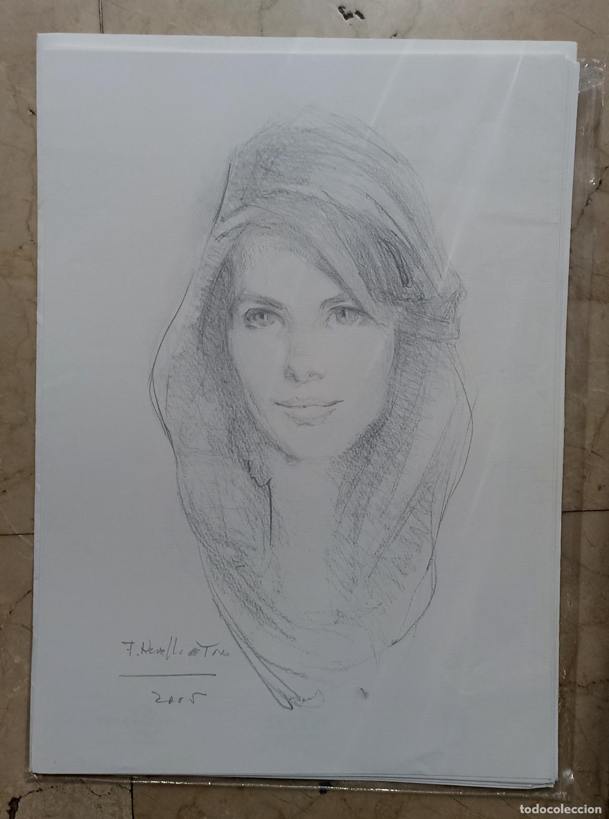 Arte: DOCE ROSTROS DE MUJER - REVELLO DE TORO - Foto 3