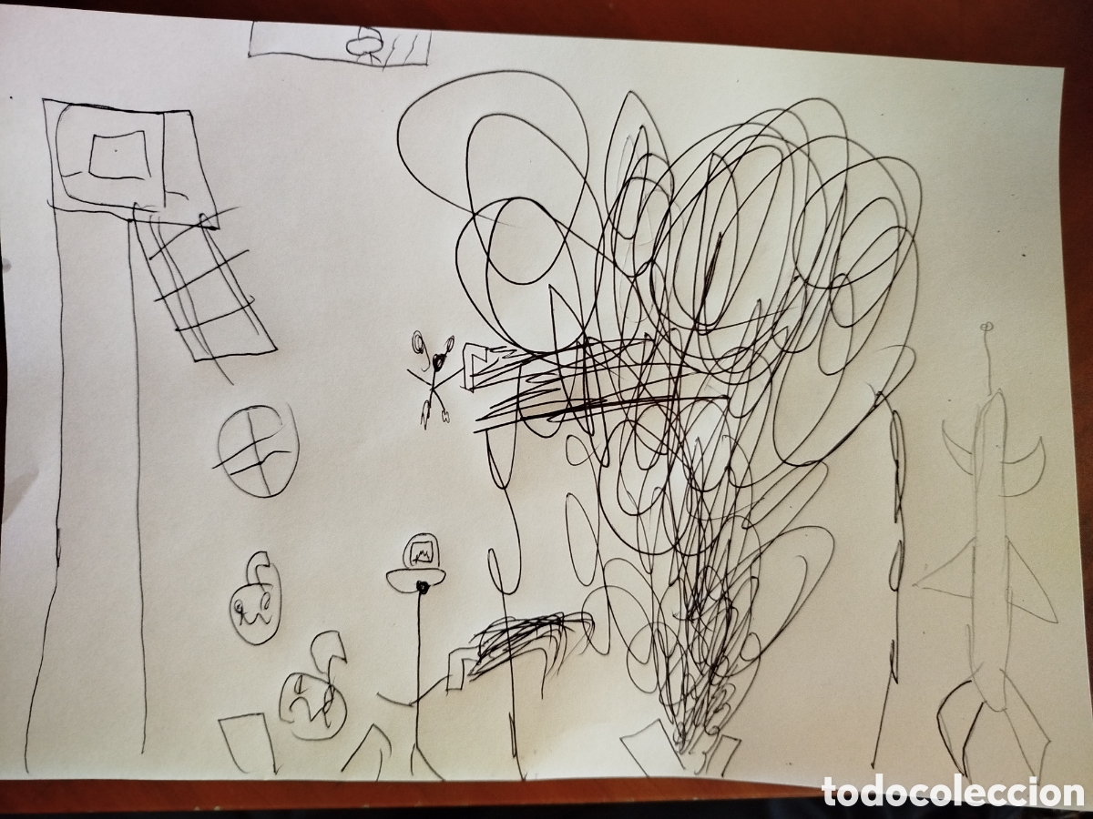 Arte: Dibujo original arte marginal - Foto 1