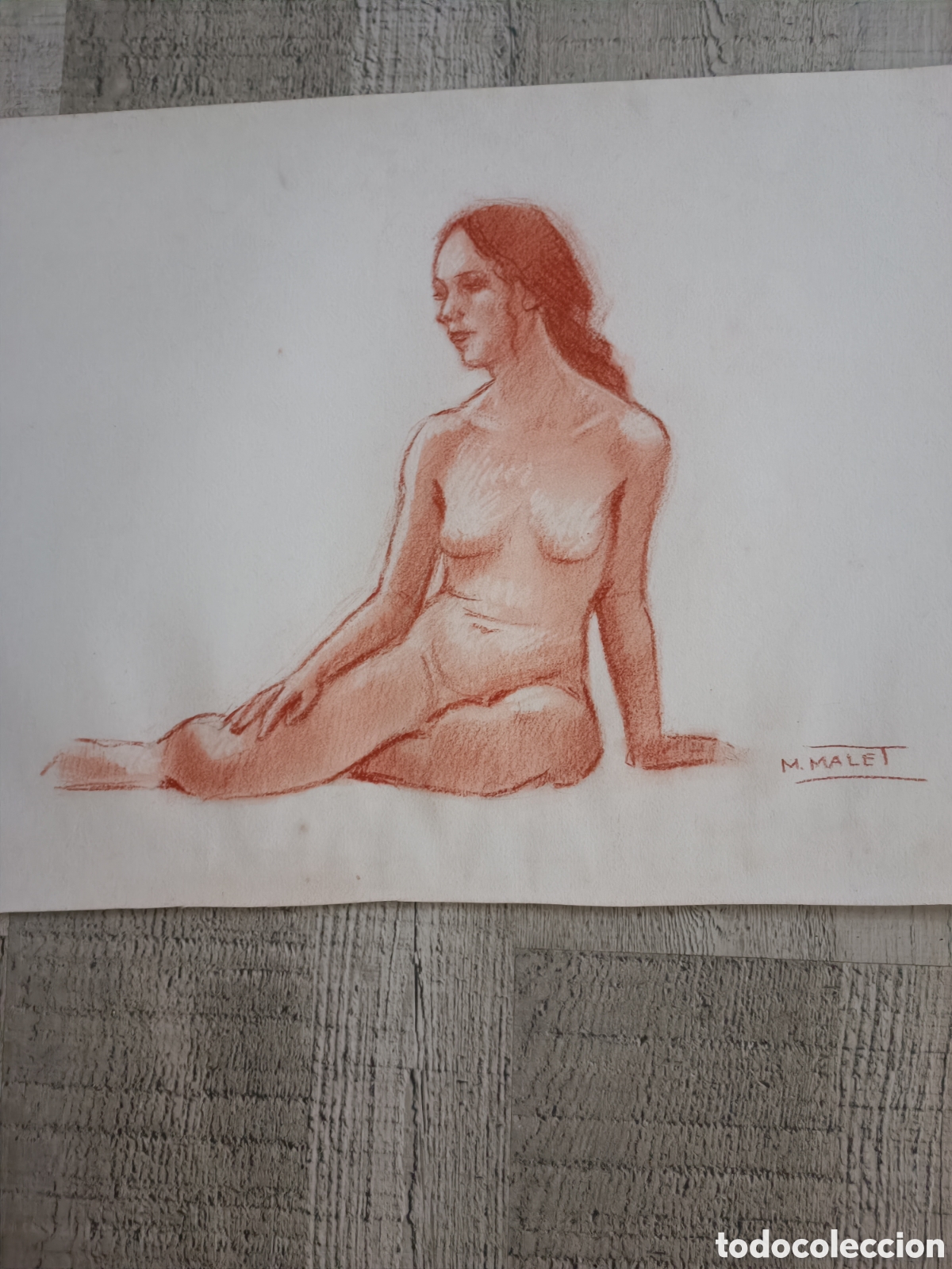Arte: 9 DIBUJOS TECNICA MIXTA - Foto 3