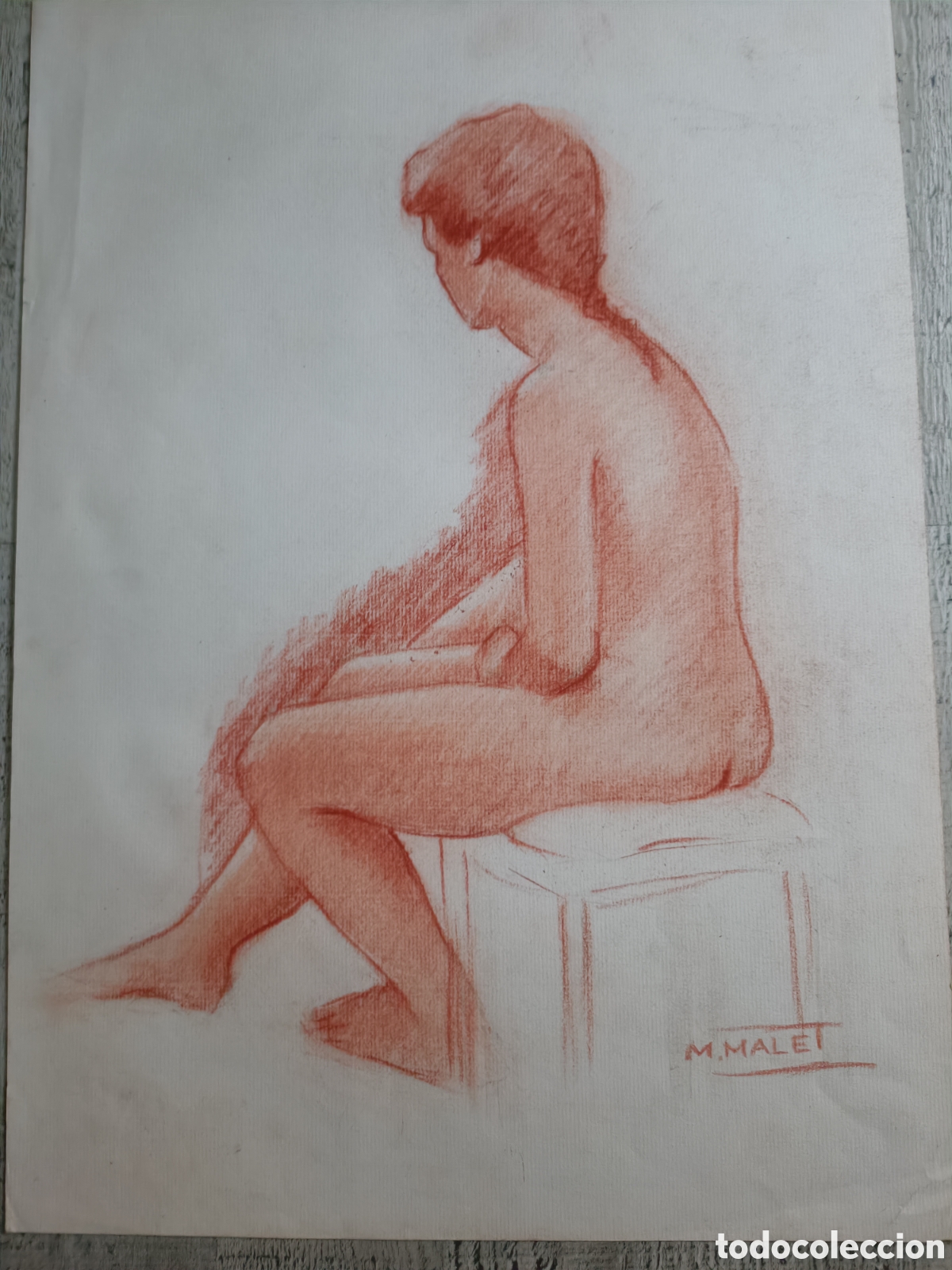 Arte: 9 DIBUJOS TECNICA MIXTA - Foto 4