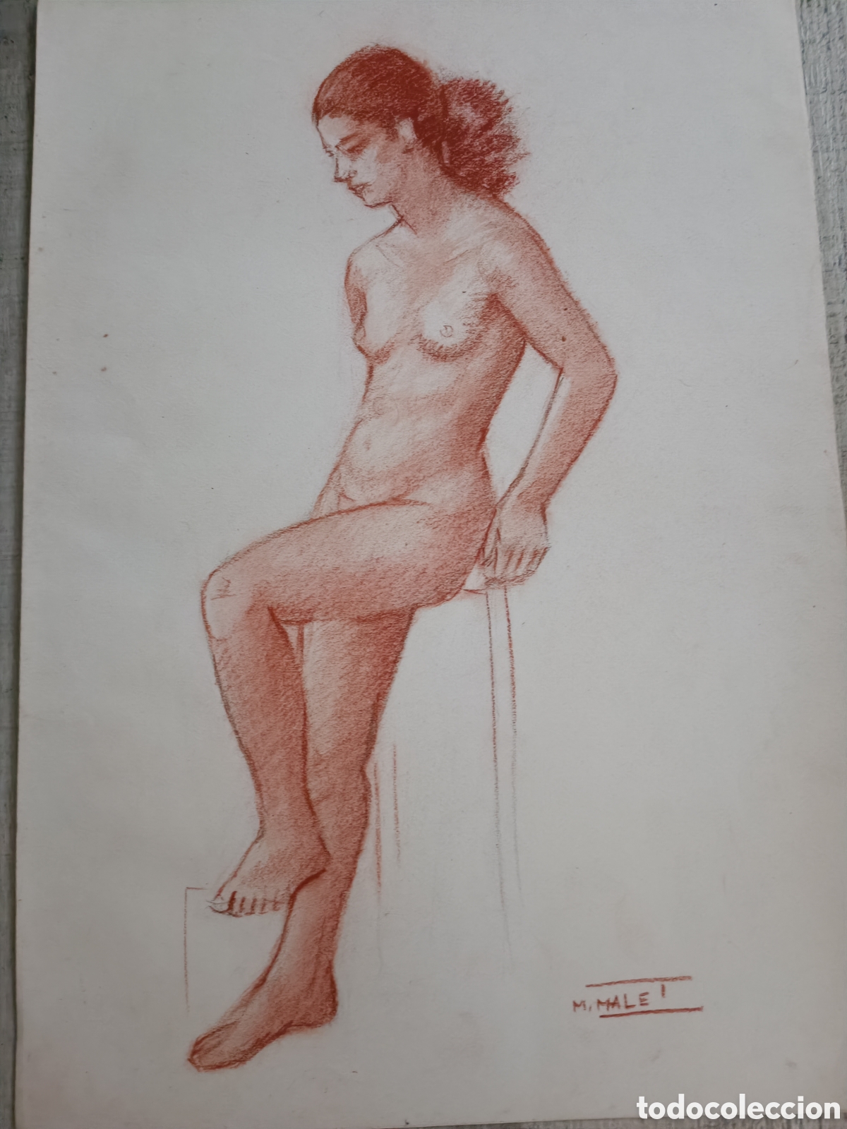 Arte: 9 DIBUJOS TECNICA MIXTA - Foto 5