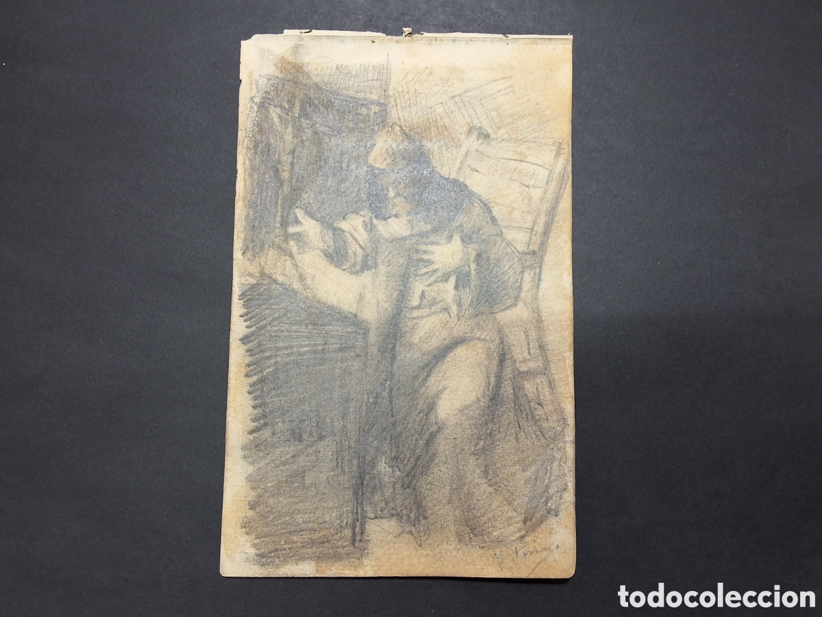Arte: Ignacio Pinazo. Apuntes. - Foto 1
