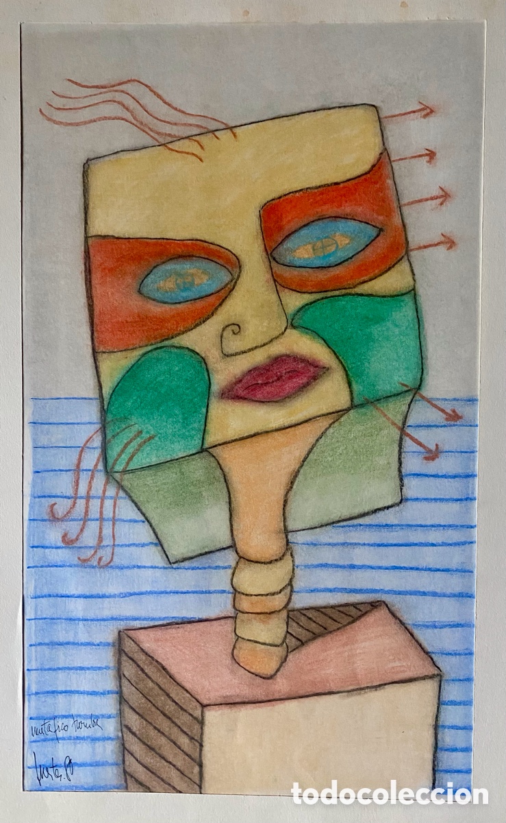 Arte: Dibujo original Fuertes - Foto 2