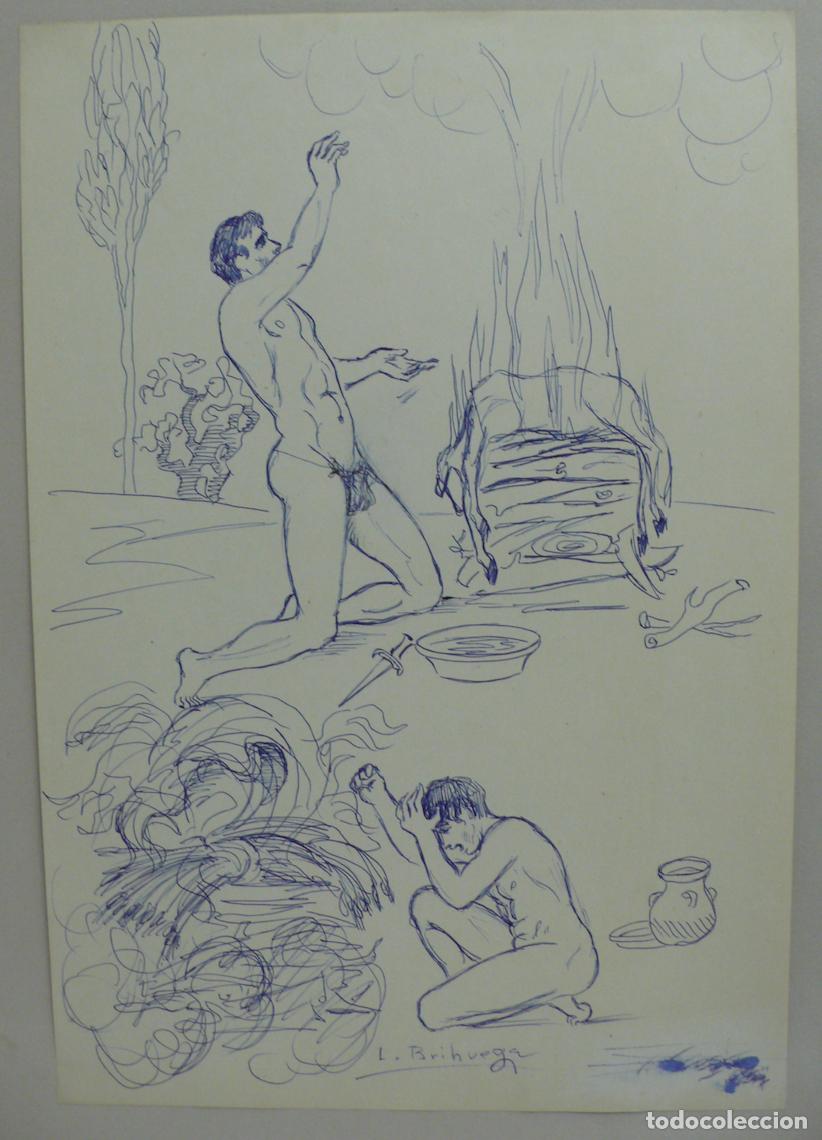 Arte: DIBUJO ORIGINAL A TINTA - Foto 2