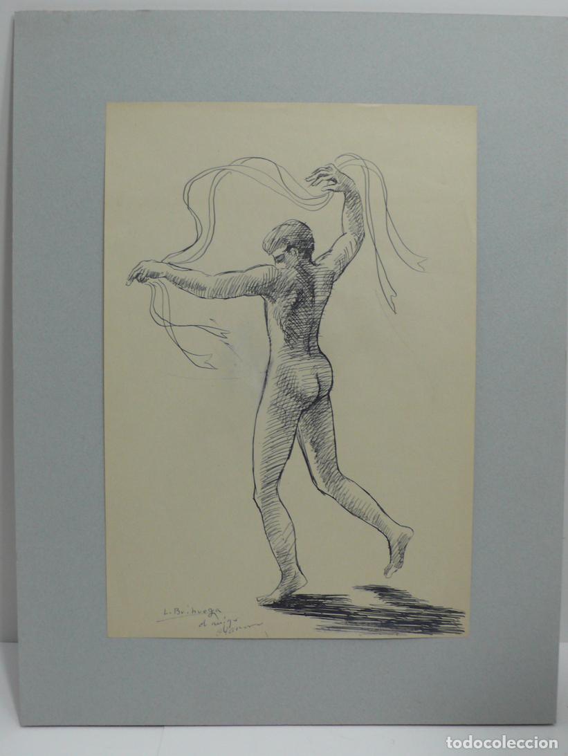 Arte: DIBUJO ORIGINAL A TINTA - Foto 1