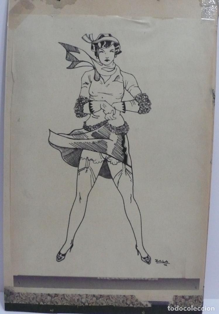 Arte: DIBUJO TINTA DE MUJER - Foto 1