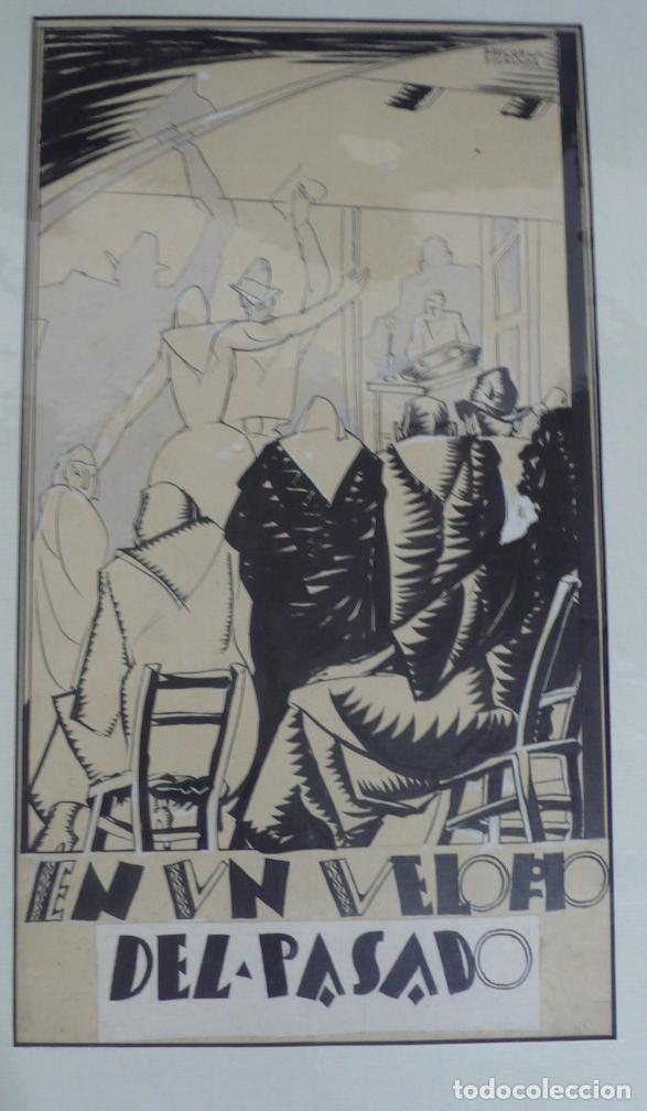 Arte: DIBUJO ORIGINAL A TINTA - Foto 2