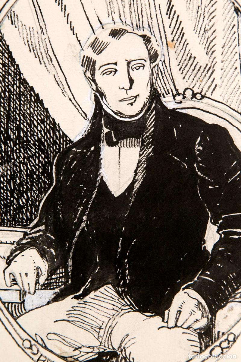 Arte: LABARTA - DIBUJO ORIGINAL - 1911 - Foto 3