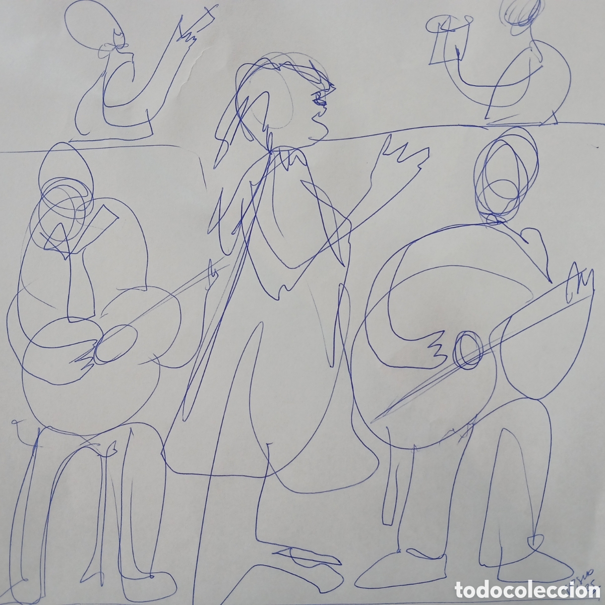 Arte: Desenho a esferofr&aacute;fica sobre papel - Foto 1