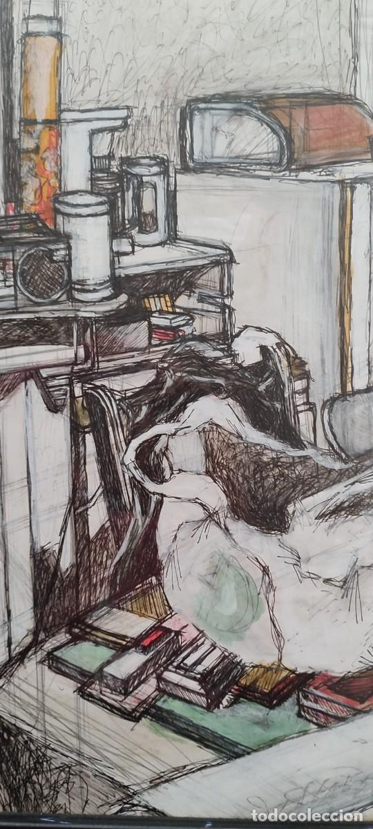 Arte: Dibujo a tinta Bodeg&oacute;n cocina - Foto 3